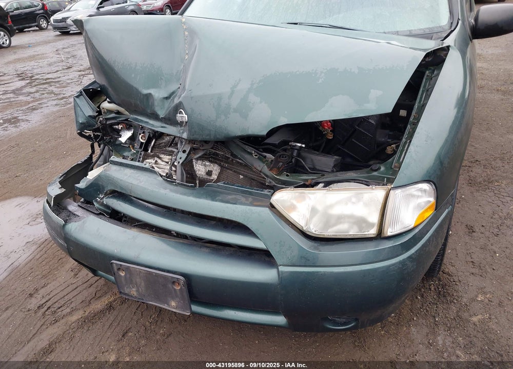2002 NISSAN QUEST GXE VIN: 4N2ZN15T42D819118