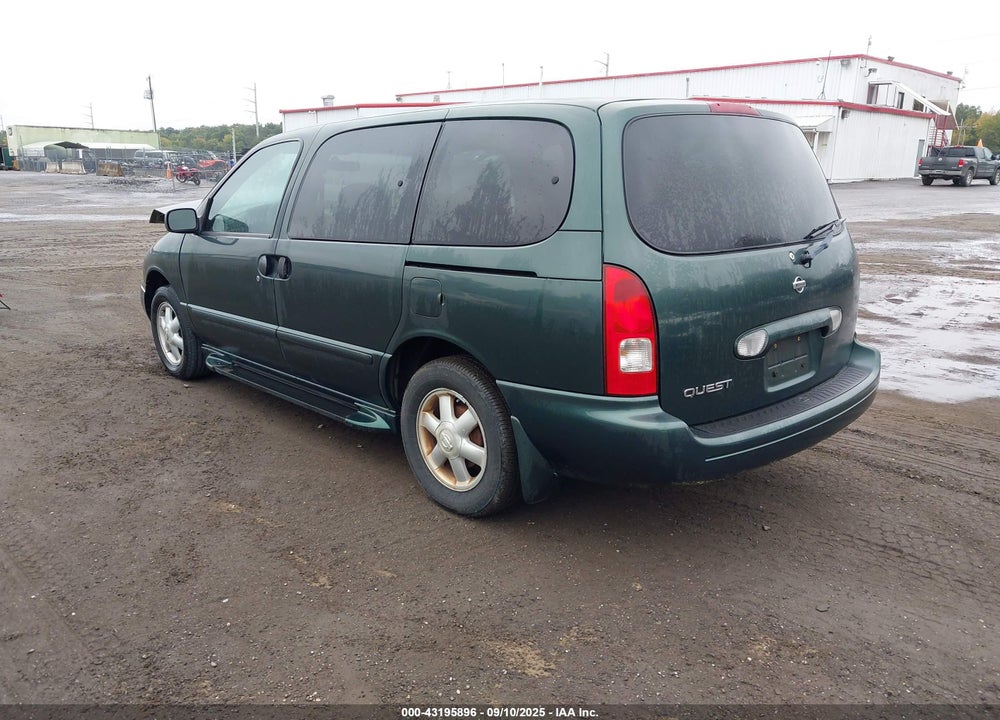 2002 NISSAN QUEST GXE VIN: 4N2ZN15T42D819118