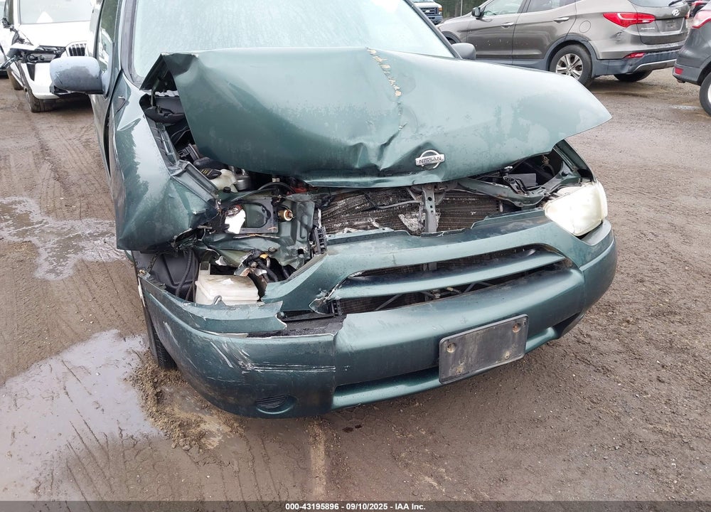 2002 NISSAN QUEST GXE VIN: 4N2ZN15T42D819118