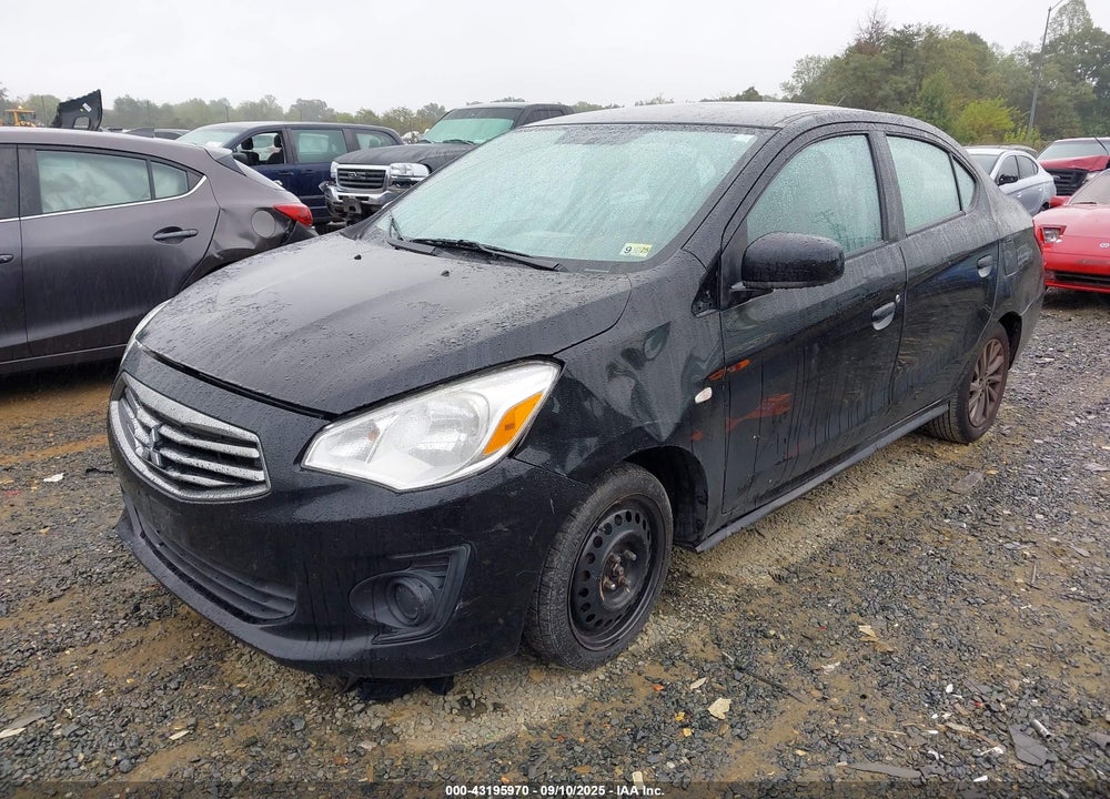 2019 MITSUBISHI MIRAGE VIN: ML32F3FJXKHF14862