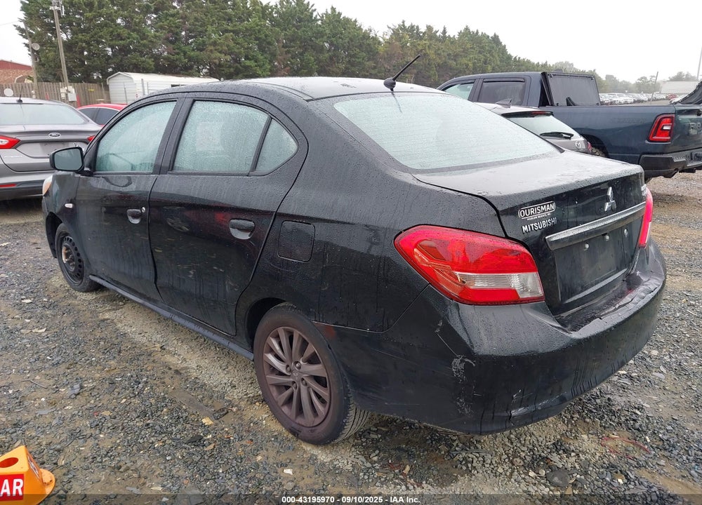 2019 MITSUBISHI MIRAGE VIN: ML32F3FJXKHF14862