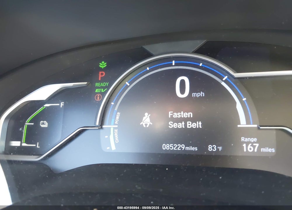 2018 HONDA CLARITY PLUG-IN HYBRID VIN: JHMZC5F18JC020779