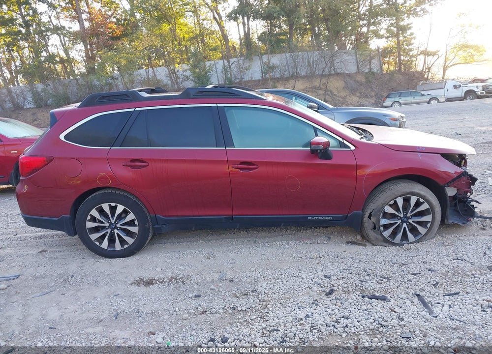 2017 SUBARU OUTBACK VIN: 4S4BSENC5H3316972