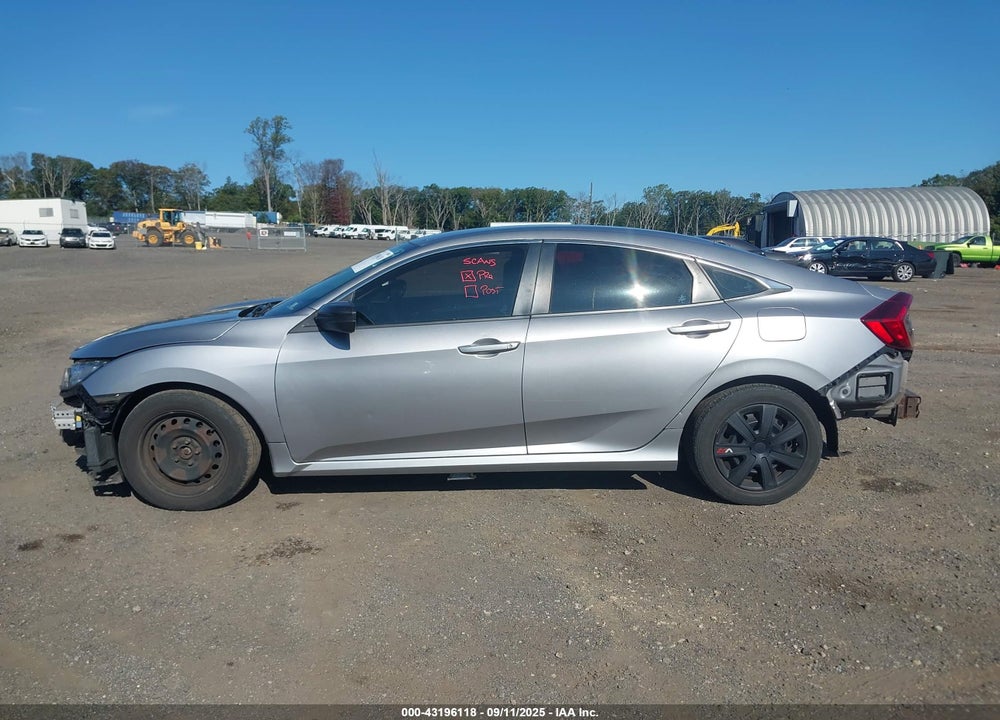 2017 HONDA CIVIC VIN: 19XFC2F58HE207822