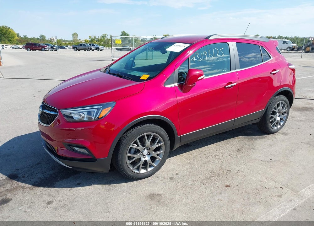2019 BUICK ENCORE FWD SPORT TOURING VIN: KL4CJ1SB5KB936938