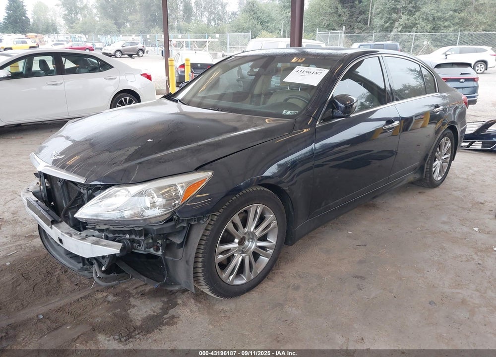 2012 HYUNDAI GENESIS VIN: KMHGC4DD0CU154923