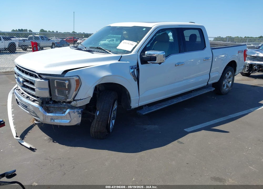 2021 FORD F-150 LARIAT VIN: 1FTFW1E54MFB55690