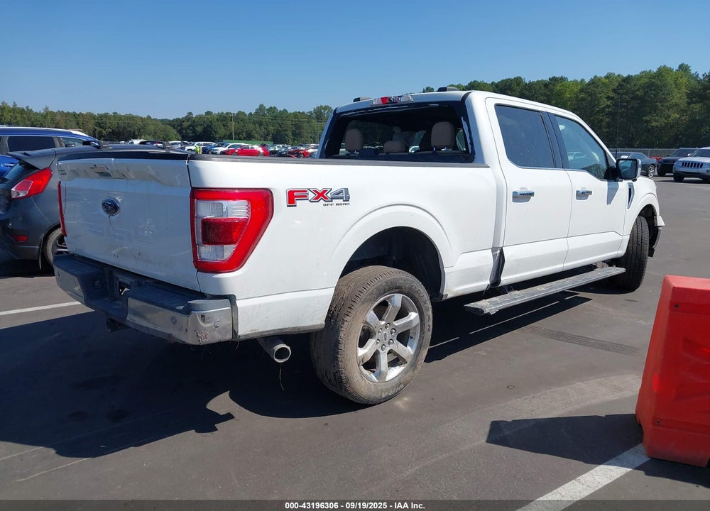 2021 FORD F-150 LARIAT VIN: 1FTFW1E54MFB55690