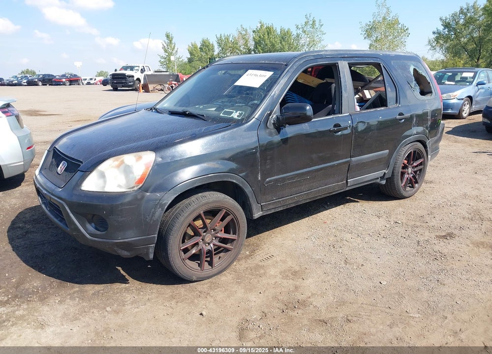 2005 HONDA CR-V LX VIN: SHSRD78535U340524