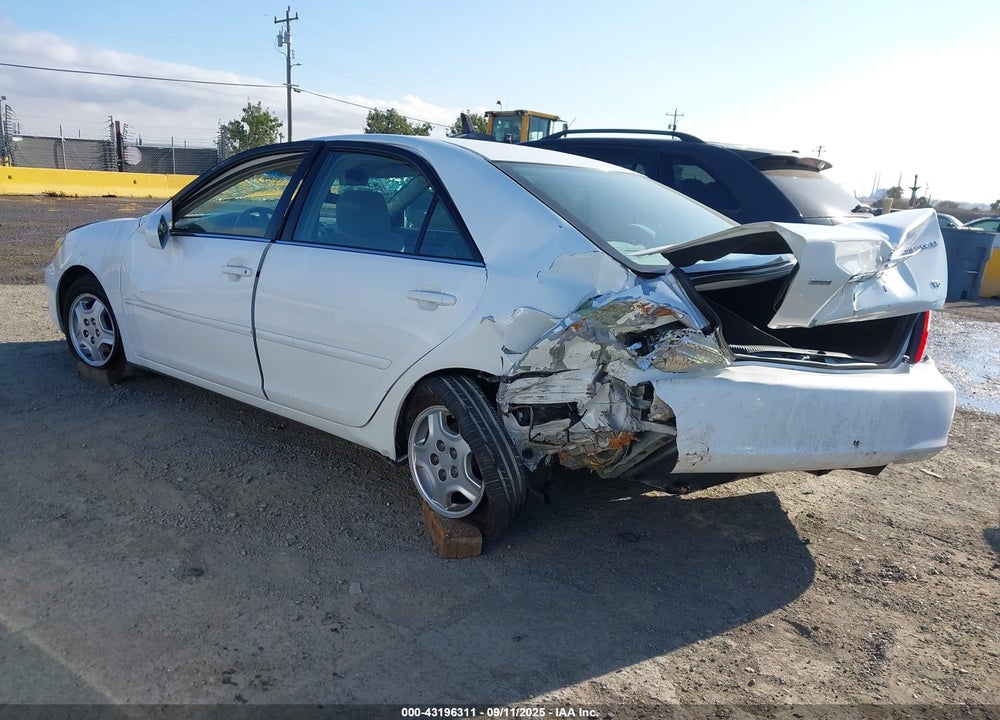 2002 TOYOTA CAMRY LE V6 VIN: 4T1BF30K72U023566