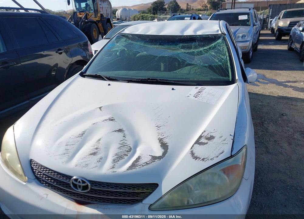 2002 TOYOTA CAMRY LE V6 VIN: 4T1BF30K72U023566