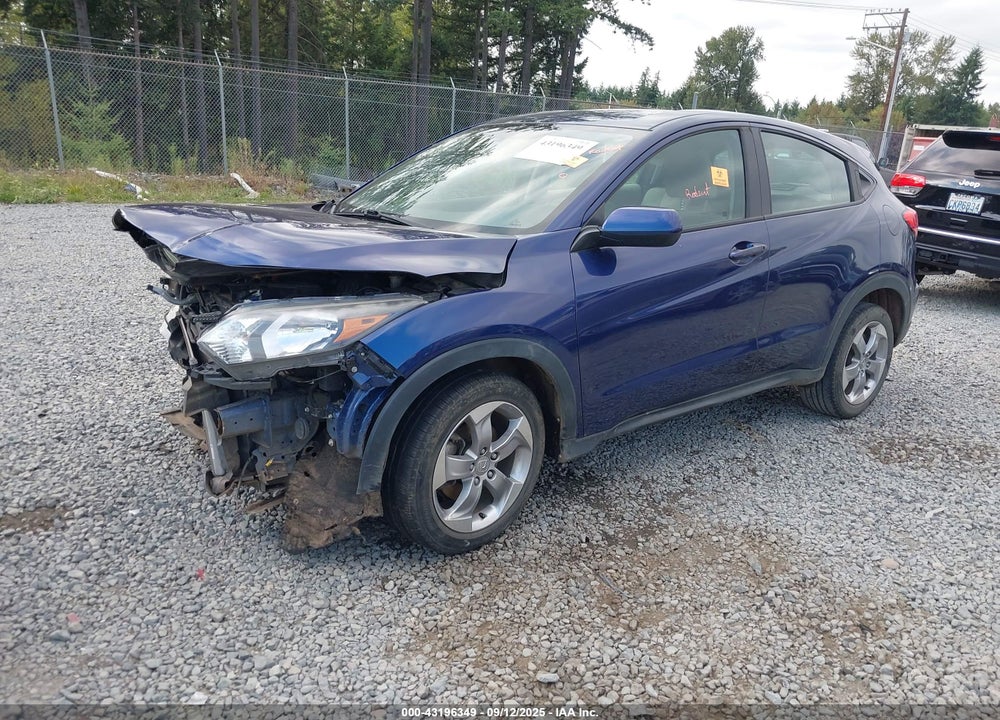 2017 HONDA HR-V VIN: 3CZRU6H39HG701229