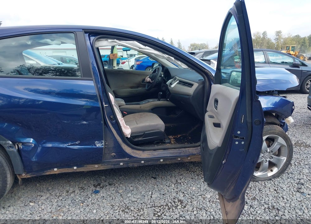 2017 HONDA HR-V VIN: 3CZRU6H39HG701229