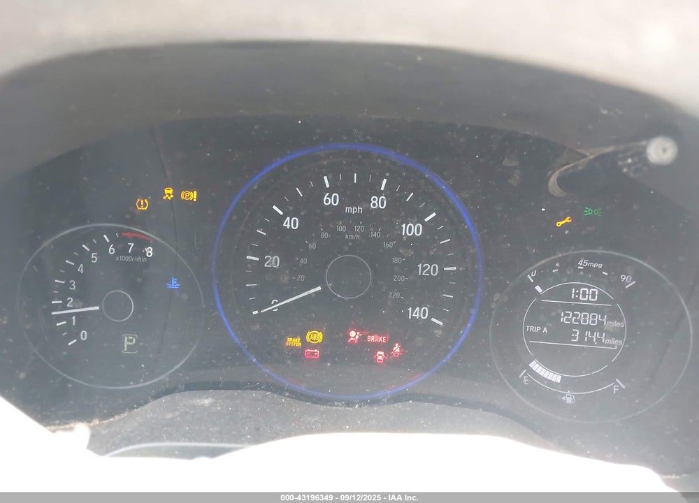 2017 HONDA HR-V VIN: 3CZRU6H39HG701229