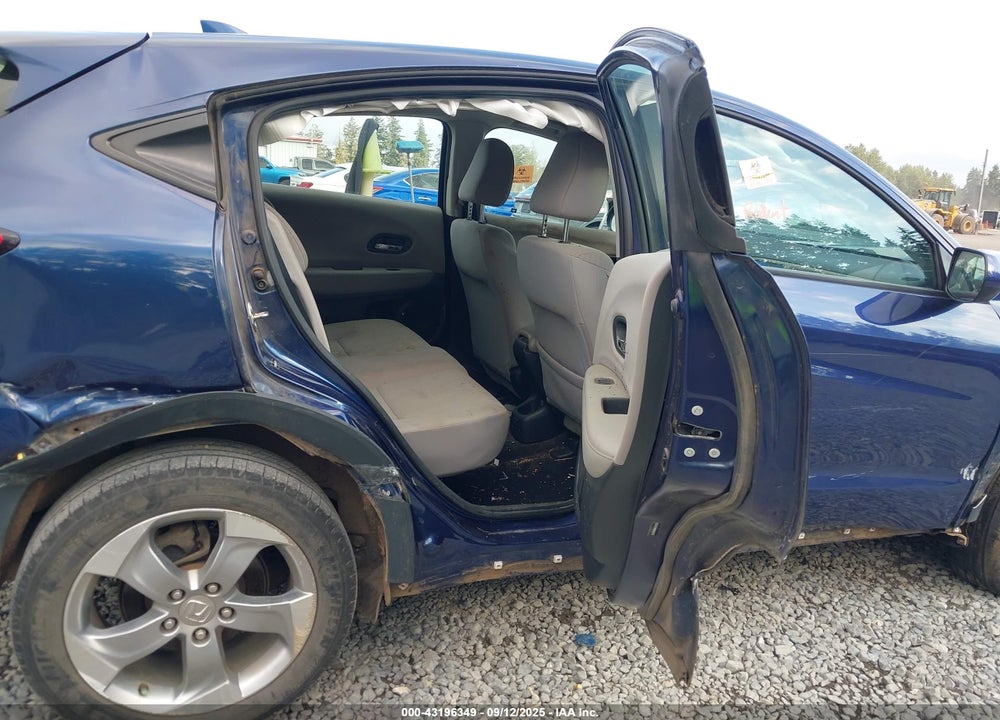 2017 HONDA HR-V VIN: 3CZRU6H39HG701229