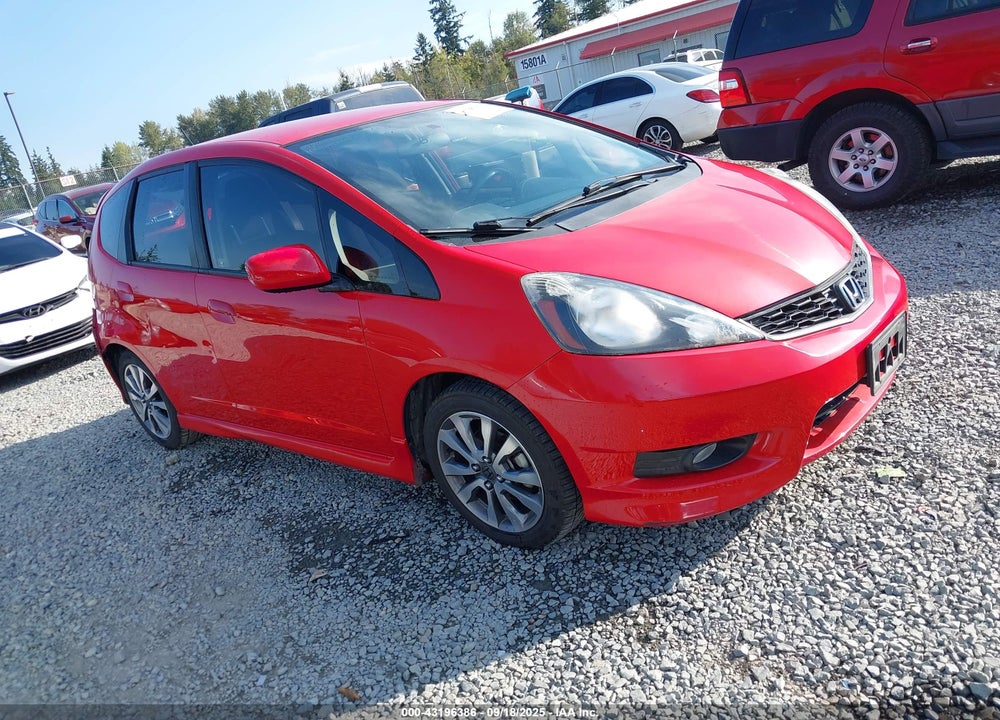 2012 HONDA FIT SPORT VIN: JHMGE8H58CC013448