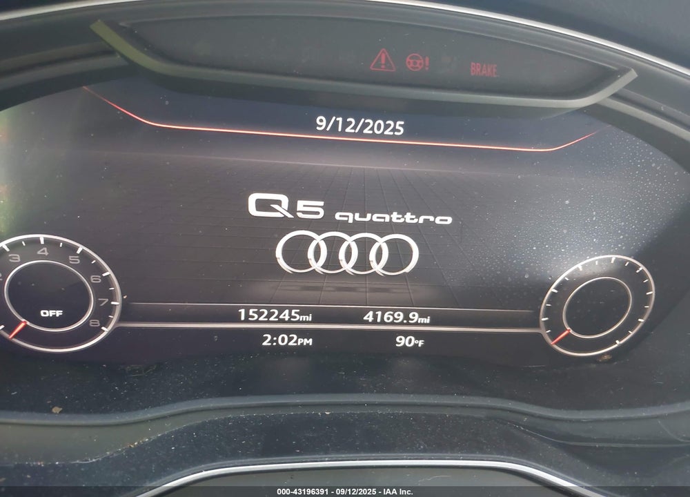 2018 AUDI Q5 VIN: WA1BNAFY2J2241619