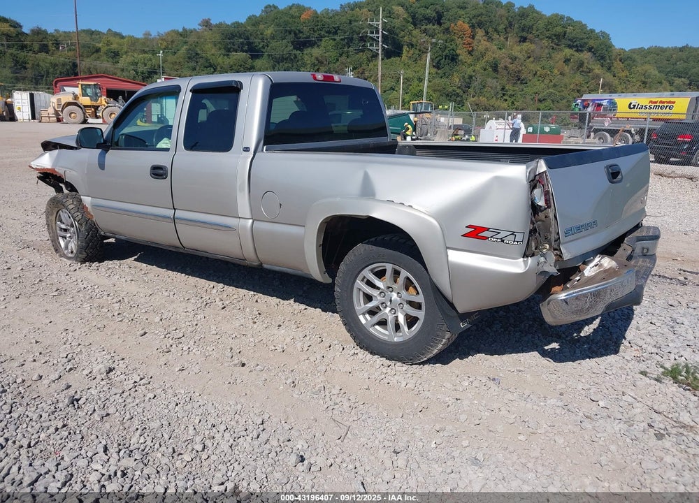 2005 GMC SIERRA 1500 SLE VIN: 2GTEK19B351344136