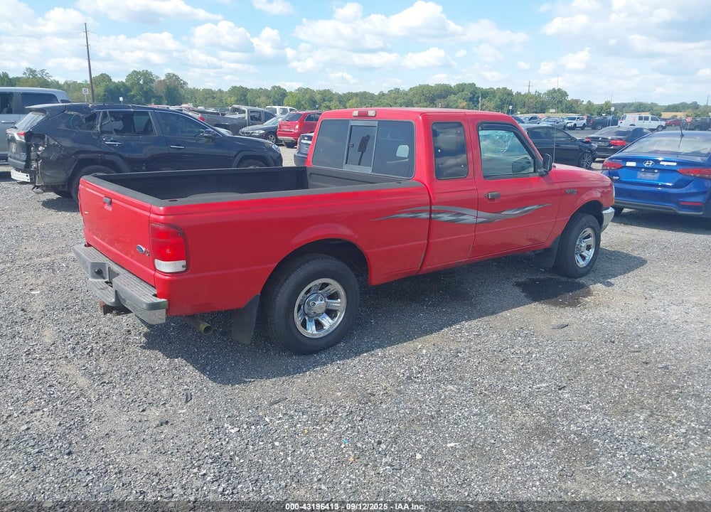 2000 FORD RANGER XL/XLT VIN: 1FTYR14V1YTA36861