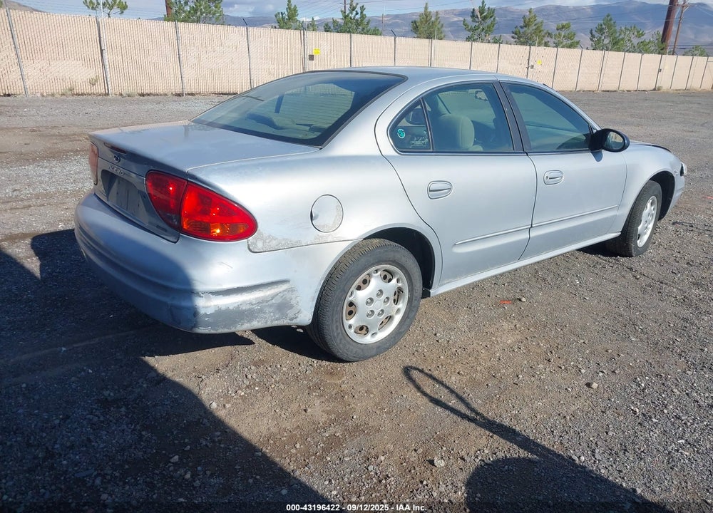 2000 OLDSMOBILE ALERO GX VIN: 1G3NK52TXYC390278