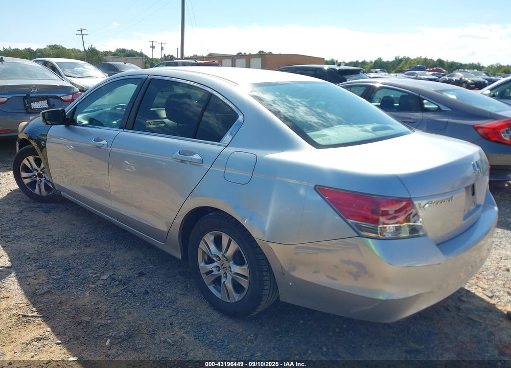 2008 HONDA ACCORD VIN: 1HGCP26468A058751