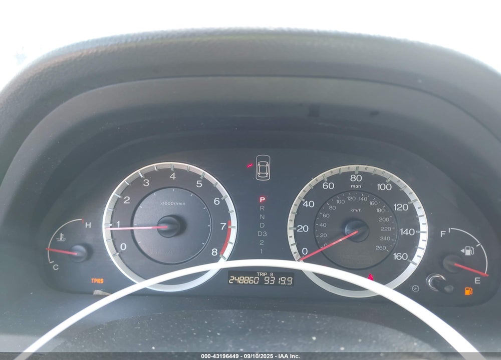 2008 HONDA ACCORD VIN: 1HGCP26468A058751