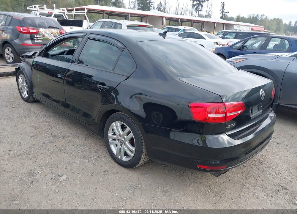 2015 VOLKSWAGEN JETTA 2.0L S VIN: 3VW2K7AJ4FM203897