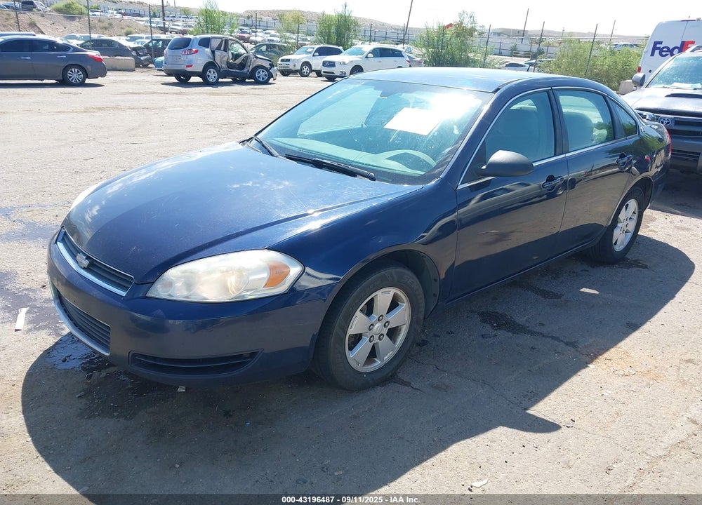 2008 CHEVROLET IMPALA LT VIN: 2G1WT58K789121333