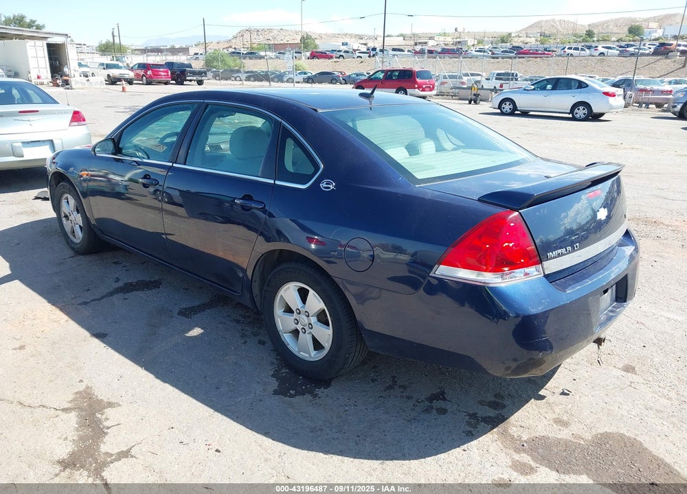 2008 CHEVROLET IMPALA LT VIN: 2G1WT58K789121333
