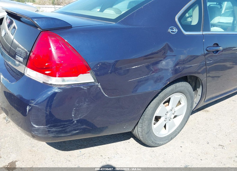 2008 CHEVROLET IMPALA LT VIN: 2G1WT58K789121333