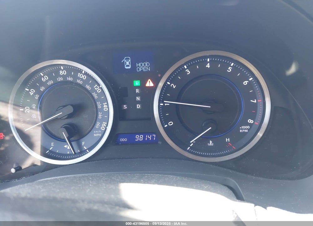 2013 LEXUS IS 250 VIN: JTHCF5C2XD5062292