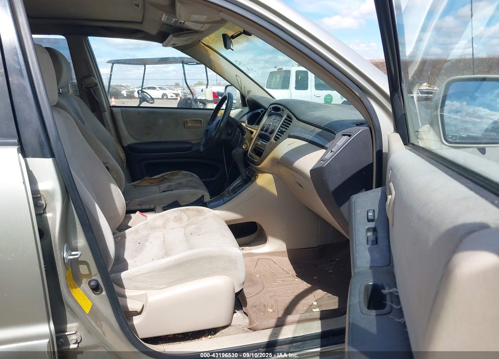 2003 TOYOTA HIGHLANDER V6 VIN: JTEGF21A530079004