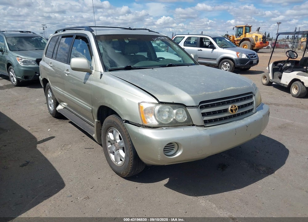 2003 TOYOTA HIGHLANDER V6 VIN: JTEGF21A530079004