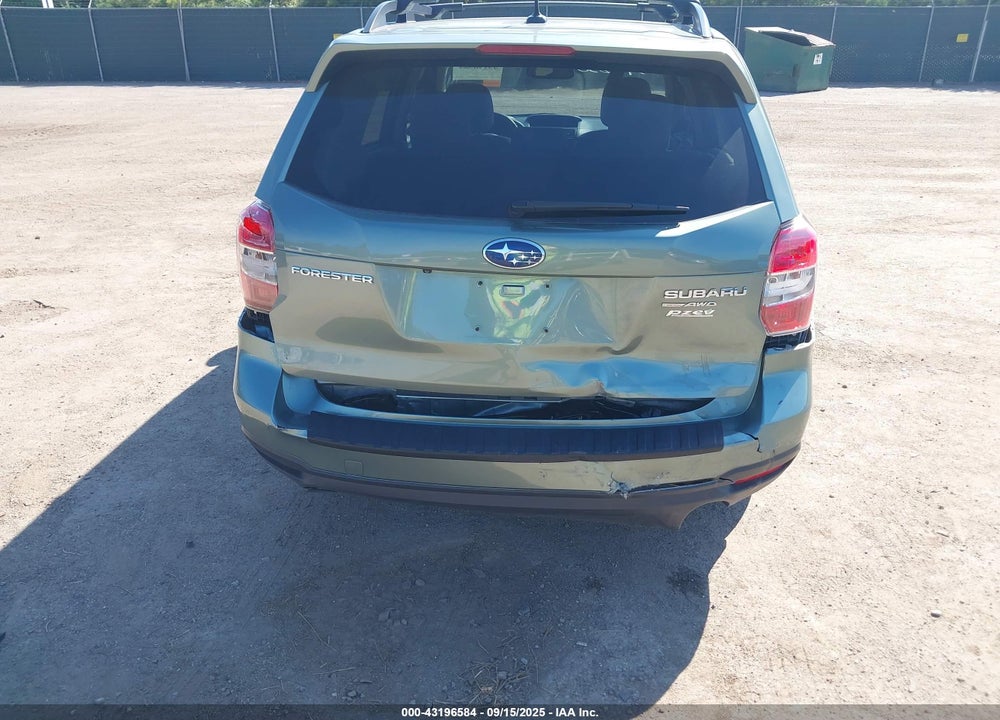 2015 SUBARU FORESTER VIN: JF2SJARC5FH833961