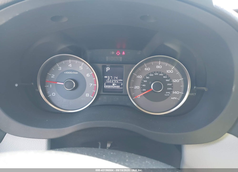 2015 SUBARU FORESTER VIN: JF2SJARC5FH833961
