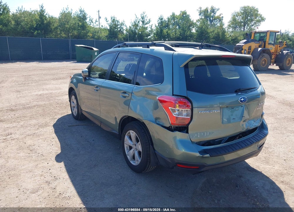 2015 SUBARU FORESTER VIN: JF2SJARC5FH833961