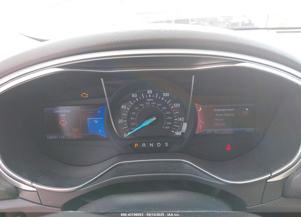 2013 FORD FUSION VIN: 3FA6P0HR5DR139058