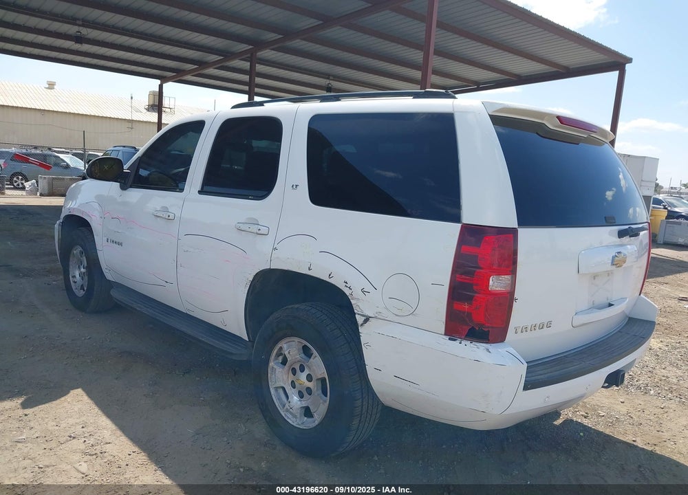 2007 CHEVROLET TAHOE VIN: 1GNFK13067R108593
