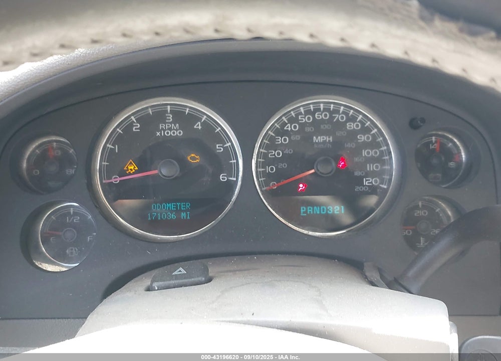 2007 CHEVROLET TAHOE VIN: 1GNFK13067R108593
