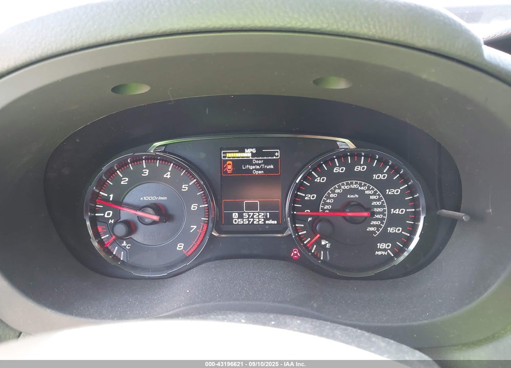 2020 SUBARU WRX VIN: JF1VA1A60L9820001