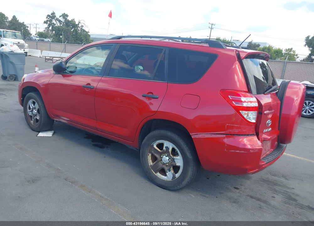 2012 TOYOTA RAV4 VIN: 2T3KF4DV2CW120953