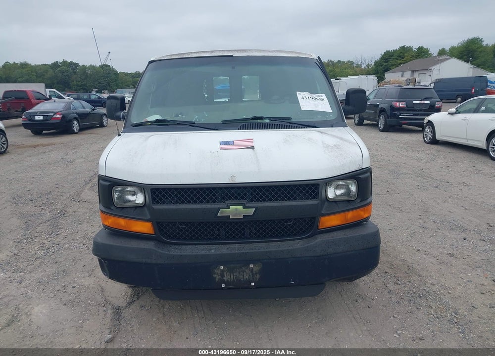 2012 CHEVROLET EXPRESS 2500 WORK VAN VIN: 1GCWGFCA7C1152224