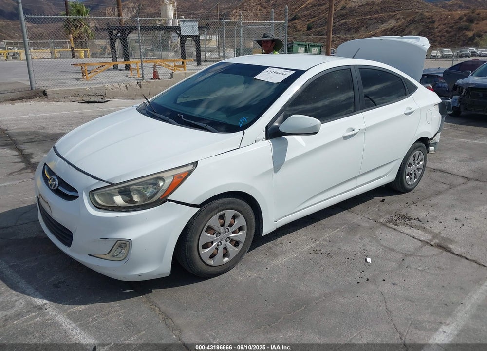 2015 HYUNDAI ACCENT VIN: KMHCT4AE1FU831266