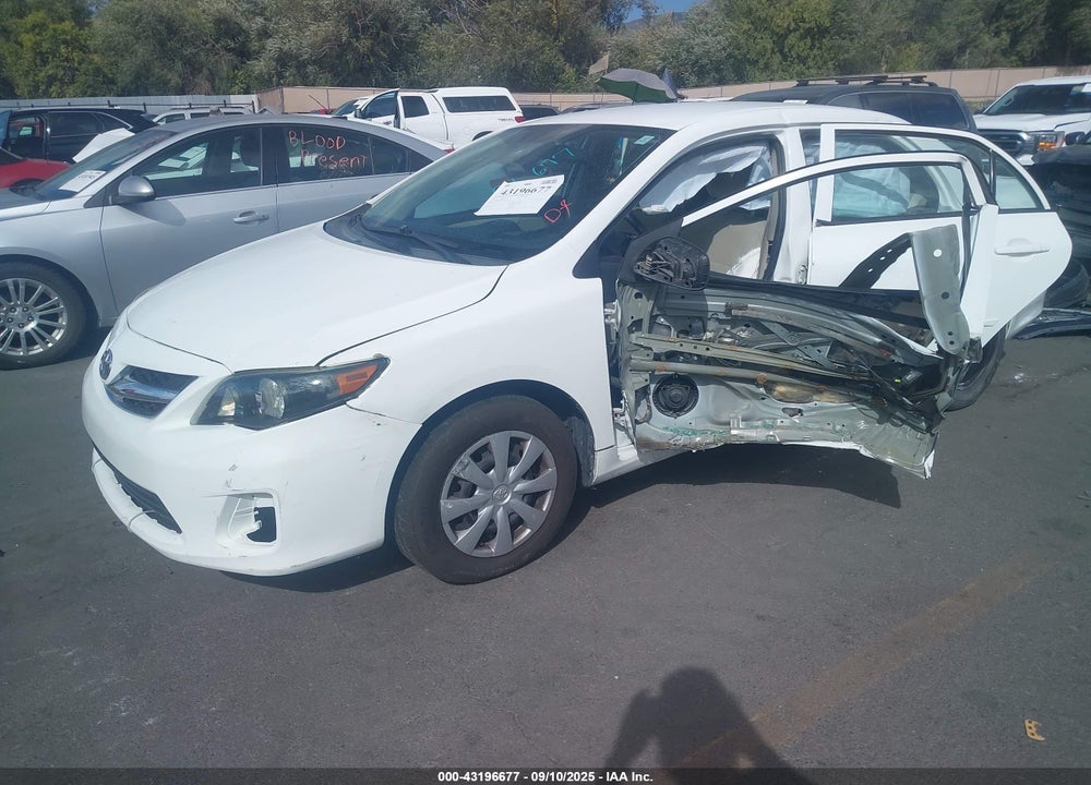 2013 TOYOTA COROLLA VIN: 2T1BU4EEXDC070061