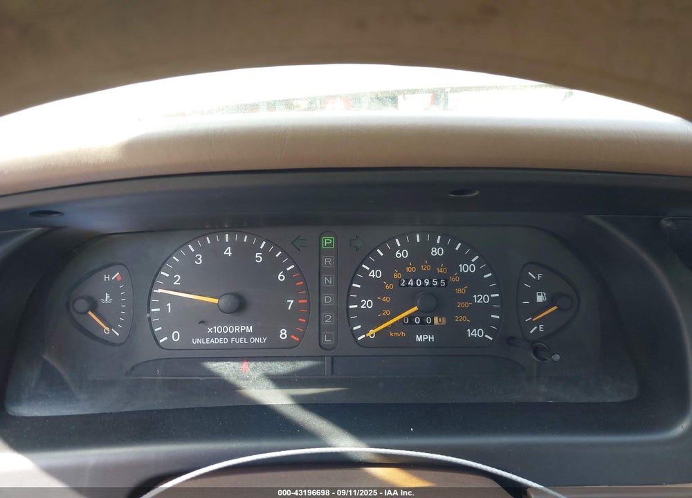1997 TOYOTA AVALON XL VIN: 4T1BF12B6VU198672