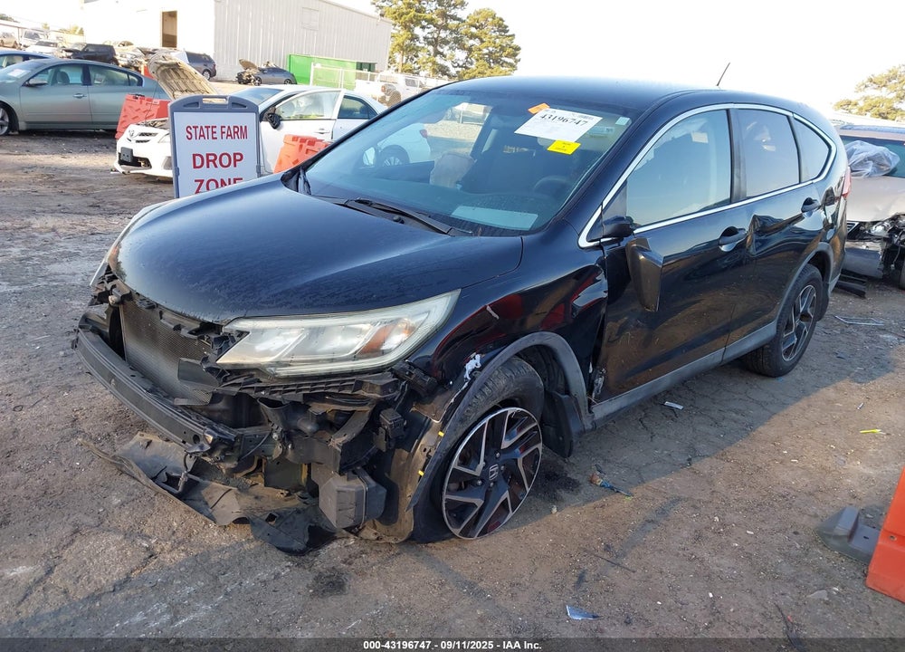2016 HONDA CR-V SE VIN: 2HKRM3H49GH518304