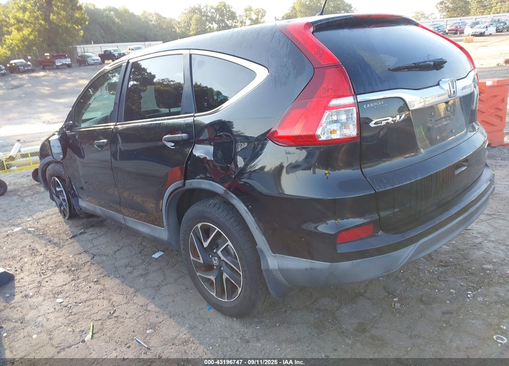 2016 HONDA CR-V SE VIN: 2HKRM3H49GH518304