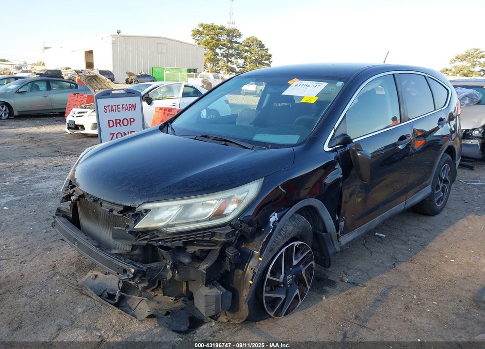 2016 HONDA CR-V SE VIN: 2HKRM3H49GH518304