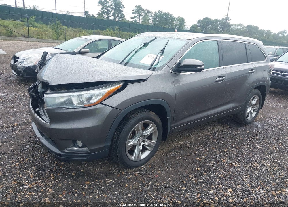 2015 TOYOTA HIGHLANDER VIN: 5TDDKRFH4FS166962