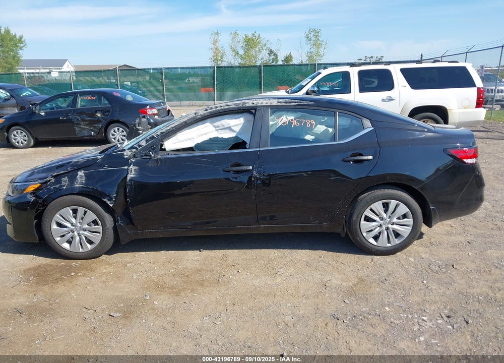 2025 NISSAN SENTRA VIN: 3N1AB8BV8SY270370
